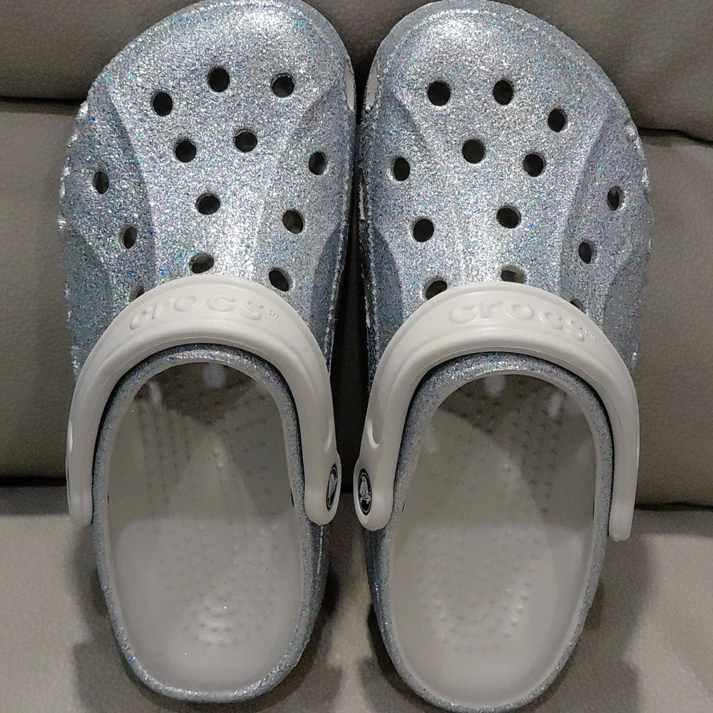 CROCS  Sparkly Clogs - Picture 9 of 9